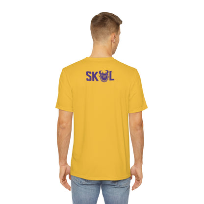 Men's Polyester Tee - Gold - D.I.L.F.