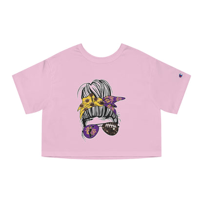 Women's Champion Heritage Cropped Top - Girlll!