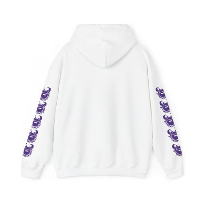 Unisex Heavy Blend™ Hooded Sweatshirt - & BEER + Game Day Helmet (Sleeves)
