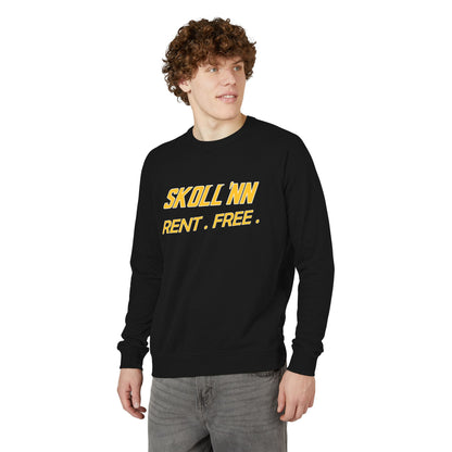 Unisex French Terry Raglan Crewneck - SKOLL'NN - Rent Free