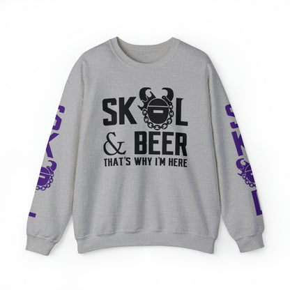 Unisex Heavy Blend™ Crewneck - & BEER + The Original (Sleeves)