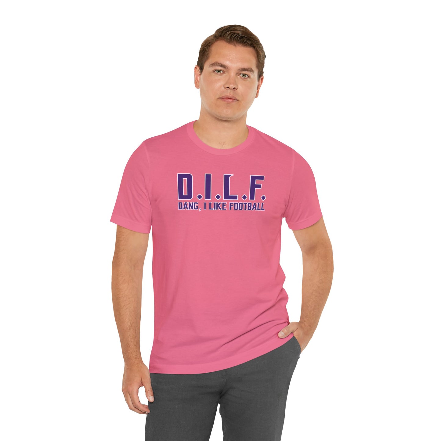 Unisex Jersey Short Sleeve Tee - D.I.L.F.