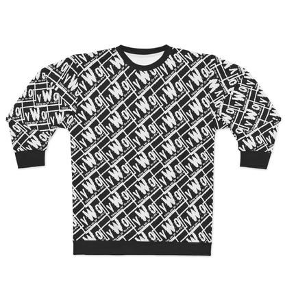 Unisex Crewneck - Black/White - VWO (Framed)