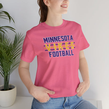 Unisex Jersey Short Sleeve Tee - Vikes Football