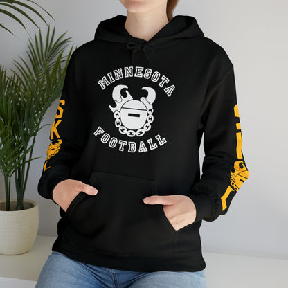 Unisex Heavy Blend™ Hooded Sweatshirt - Minnesota Football + Original (Sleeves)