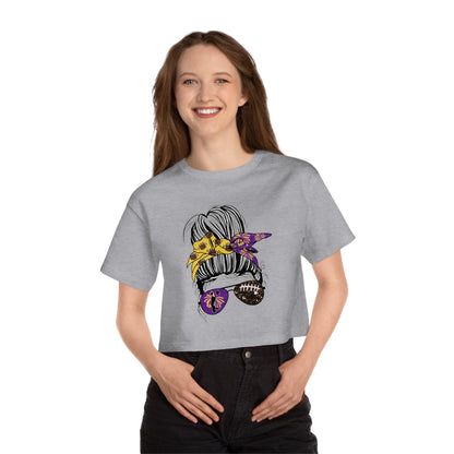 Women's Champion Heritage Cropped Top - Girlll!