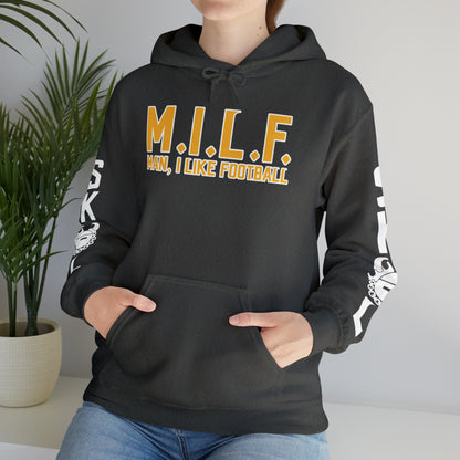 Unisex Heavy Blend™ Hooded Sweatshirt - M.I.L.F. + Original (Sleeves)