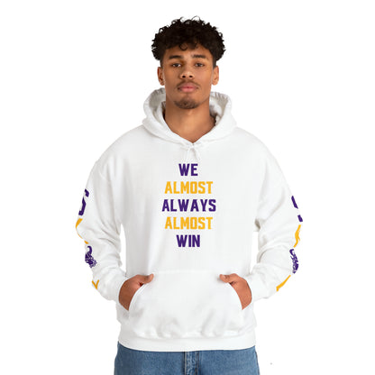 Unisex Heavy Blend™ Hooded Sweatshirt - ALMOST + Original (Sleeves)