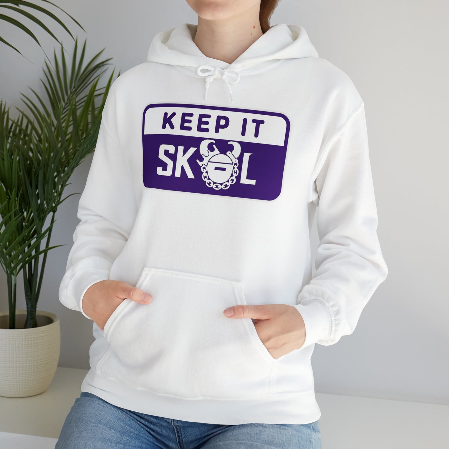Unisex Heavy Blend™ Hoodie - Keep it Simple (Framed)