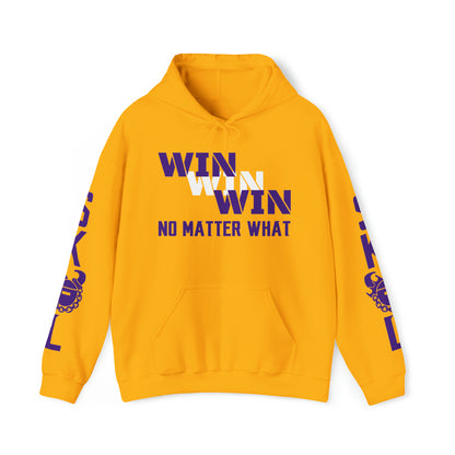 Unisex Heavy Blend™ Hooded Sweatshirt - No Matter What + Original (Sleeves)