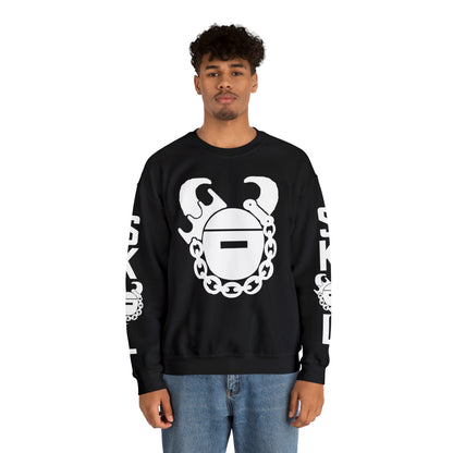 Unisex Heavy Blend™ Crewneck - Game Day Helmet + The Original (Sleeves)