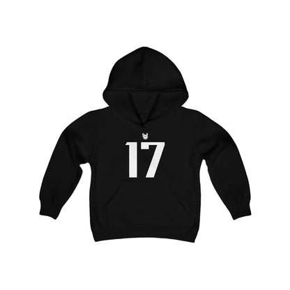 Youth Heavy Blend Hoodie - Jersey #17