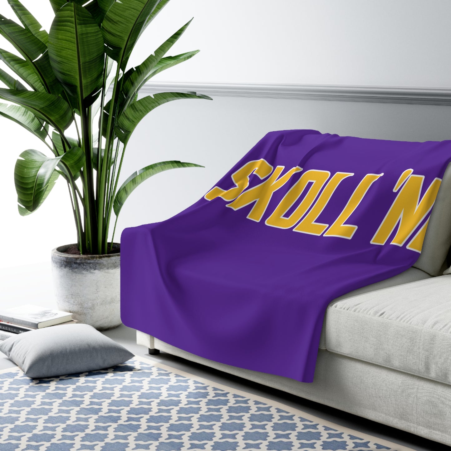 Sherpa Fleece Blanket - SKOLL'NN
