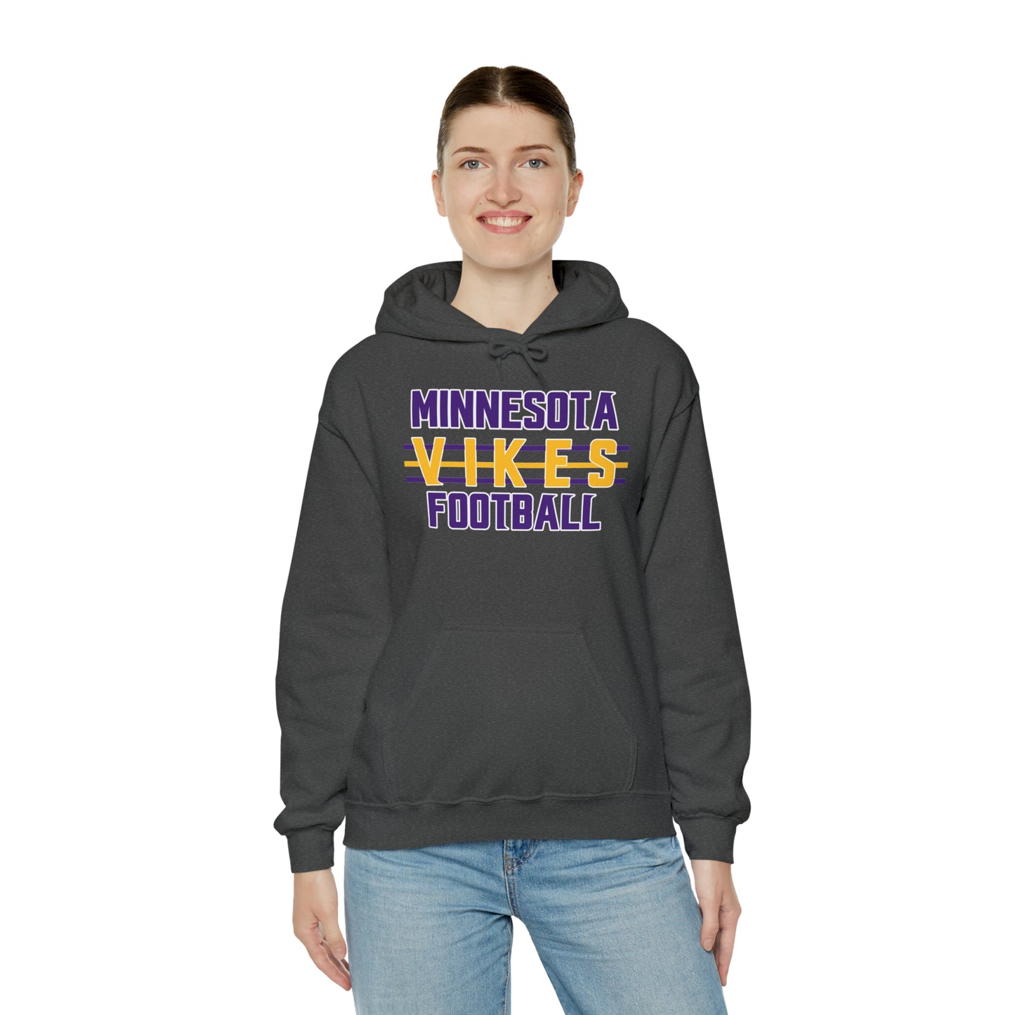 Unisex Heavy Blend™ Hoodie - Vikes Football