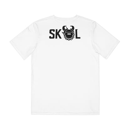 Men's Polyester Tee - White - Sunday FUNday