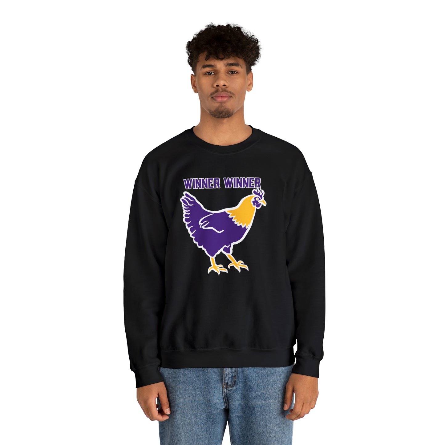 Unisex Heavy Blend™ Crewneck - Winner Winner Chicken Dinner