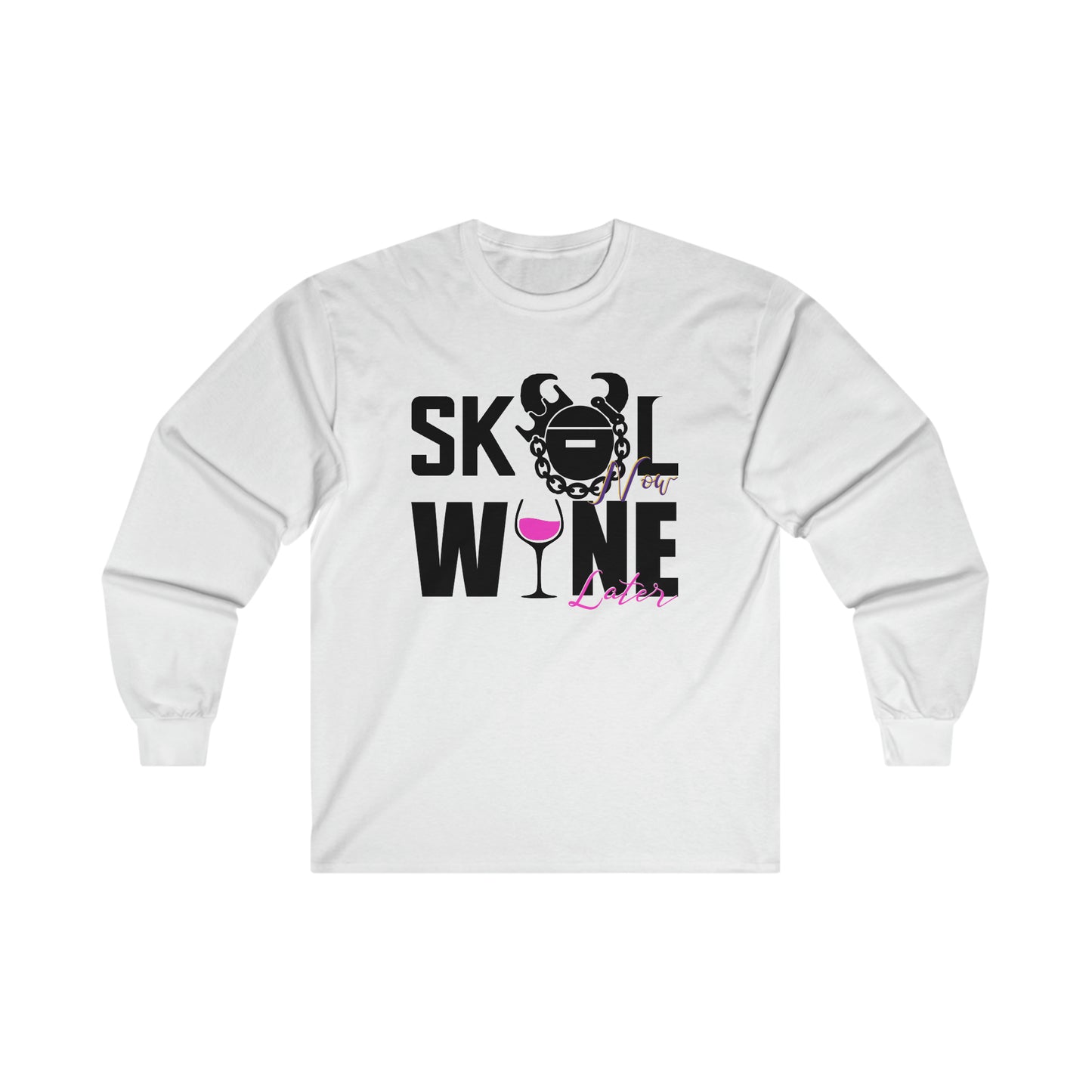 Ultra Cotton Long Sleeve - WINE later