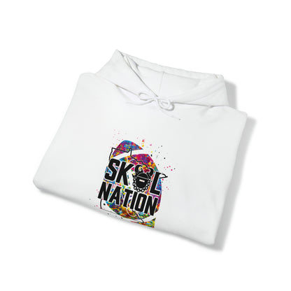 Unisex Heavy Blend™ Hooded Sweatshirt - MN Nation (Color Blast) + Original (Sleeves)