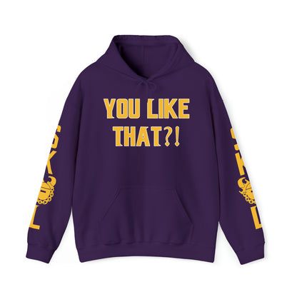Unisex Heavy Blend™ Hooded Sweatshirt - YOU LIKE THAT?! + Original (Sleeves)