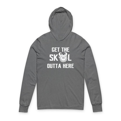Unisex Hooded Tee - Get OUTTA Here