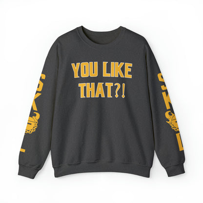 Unisex Heavy Blend™ Crewneck - YOU LIKE THAT?! + The Original (Sleeves)