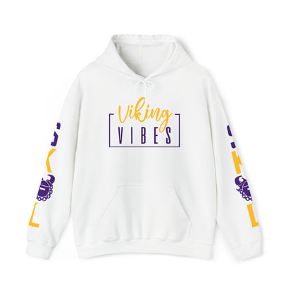 Unisex Heavy Blend™ Hooded Sweatshirt - Vibes + Original (Sleeves)