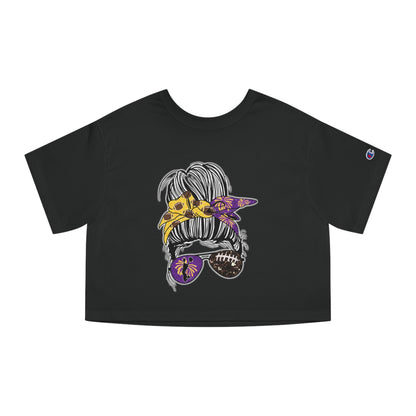 Women's Champion Heritage Cropped Top - Girlll!