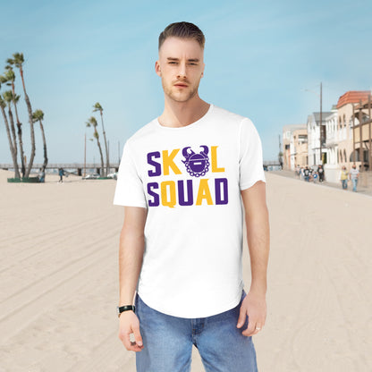 Men's Curved Hem Tee - SQUAD
