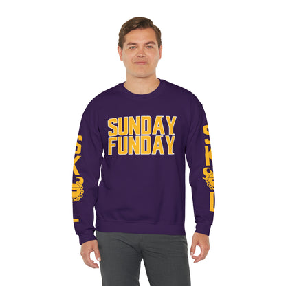 Unisex Heavy Blend™ Crewneck - SUNDAY FUNDAY + The Original (Sleeves)