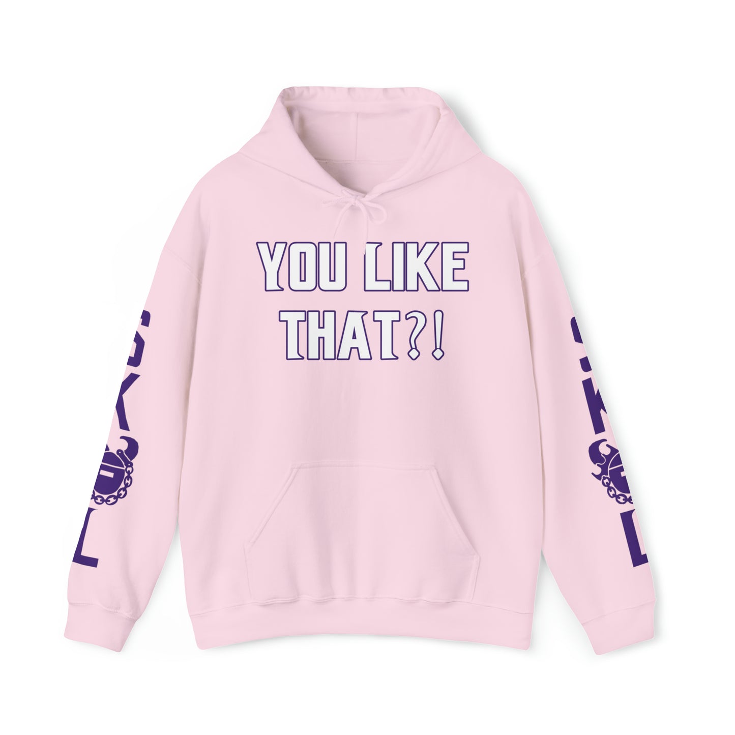 Unisex Heavy Blend™ Hooded Sweatshirt - YOU LIKE THAT?! + Original (Sleeves)