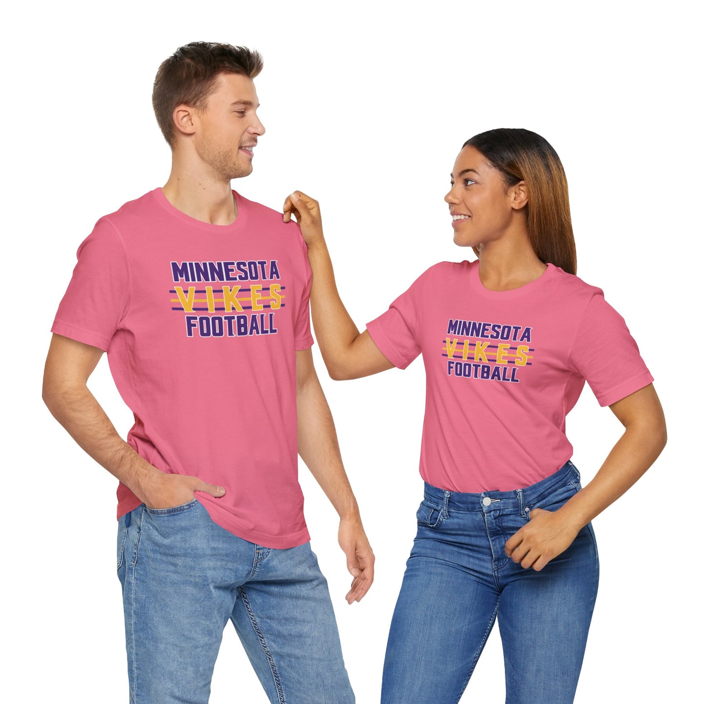 Unisex Jersey Short Sleeve Tee - Vikes Football