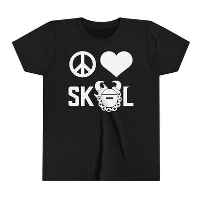 Youth T-Shirt - Peace & Love