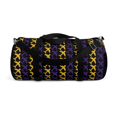 Duffel Bag - Jet Planes, Black - Jersey #18