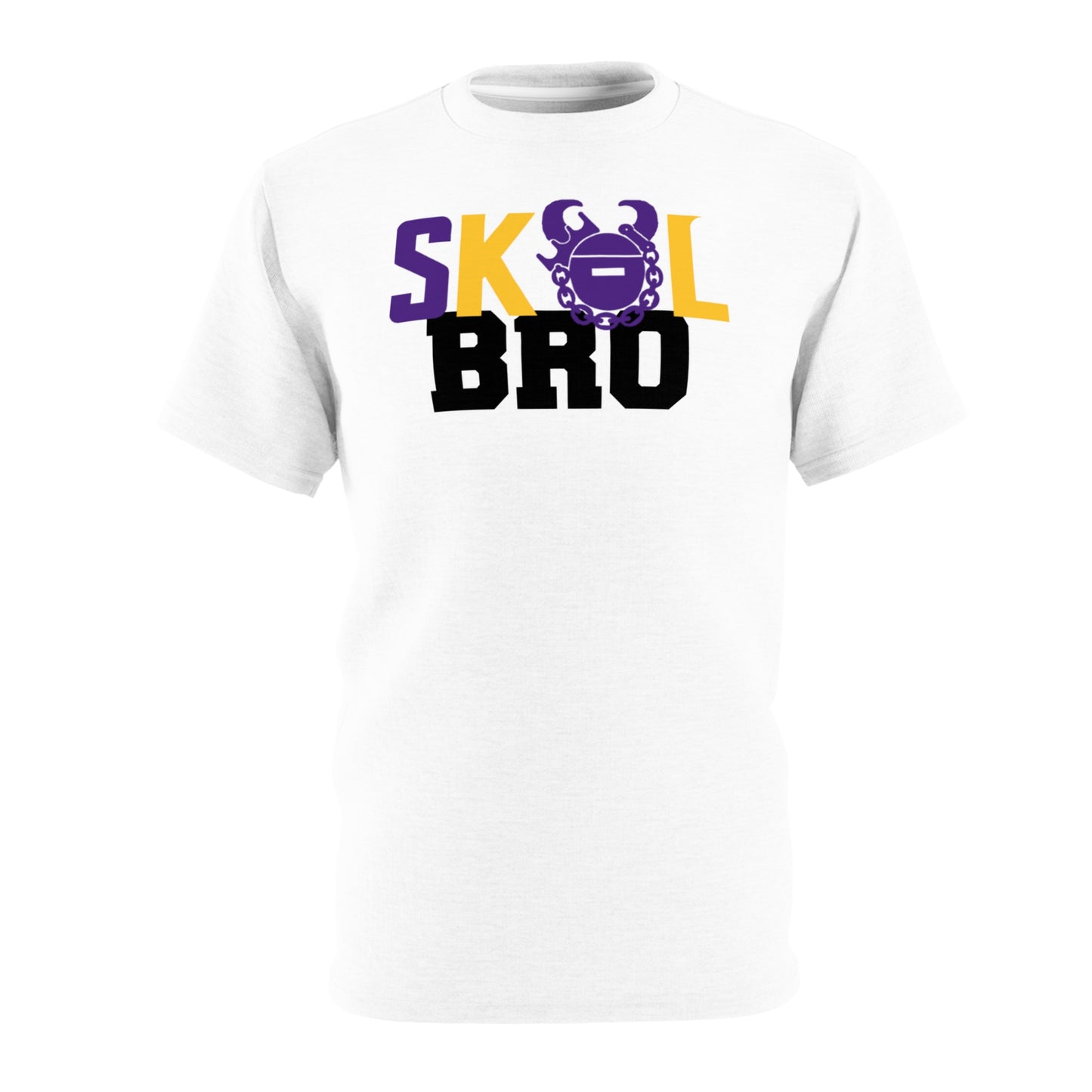 Unisex Cut & Sew Tee - White - BRO!