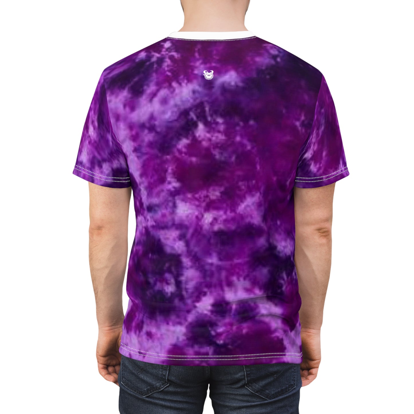 Unisex Cut & Sew Tee - Purple Tie-Dye - MN Nation