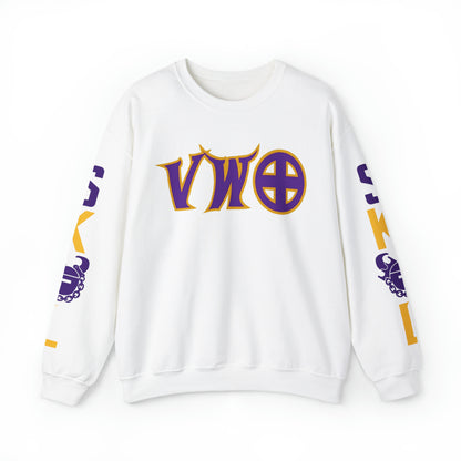 Unisex Heavy Blend™ Crewneck - V-W-O + The Original (Sleeves)