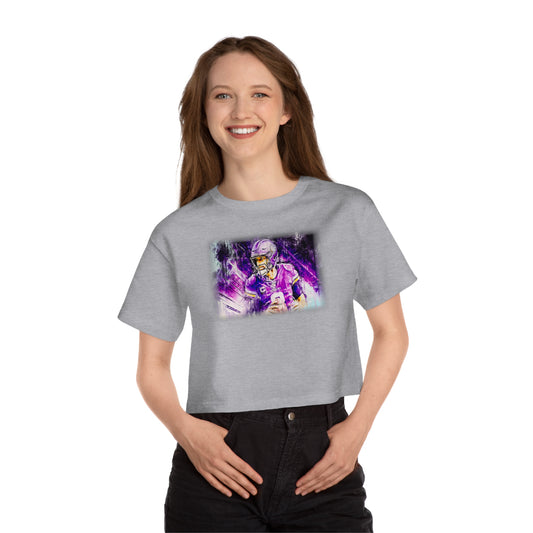 Women's Champion Heritage Cropped Top - Color Blast