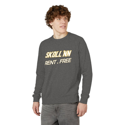 Unisex French Terry Raglan Crewneck - SKOLL'NN - Rent Free