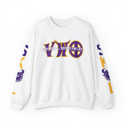 Unisex Heavy Blend™ Crewneck - VWO Brothers & Sisters + The Original (Sleeves)