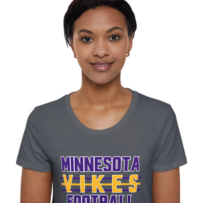 Women's Organic T - Vikes Football