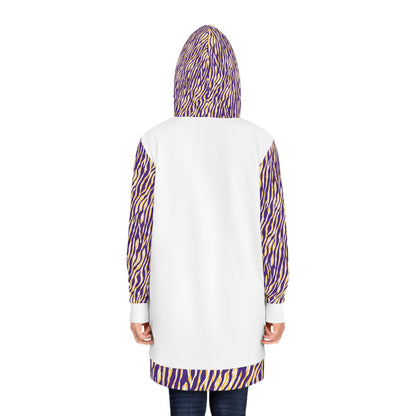 Hoodie Dress - Zebra Print - It's Fine