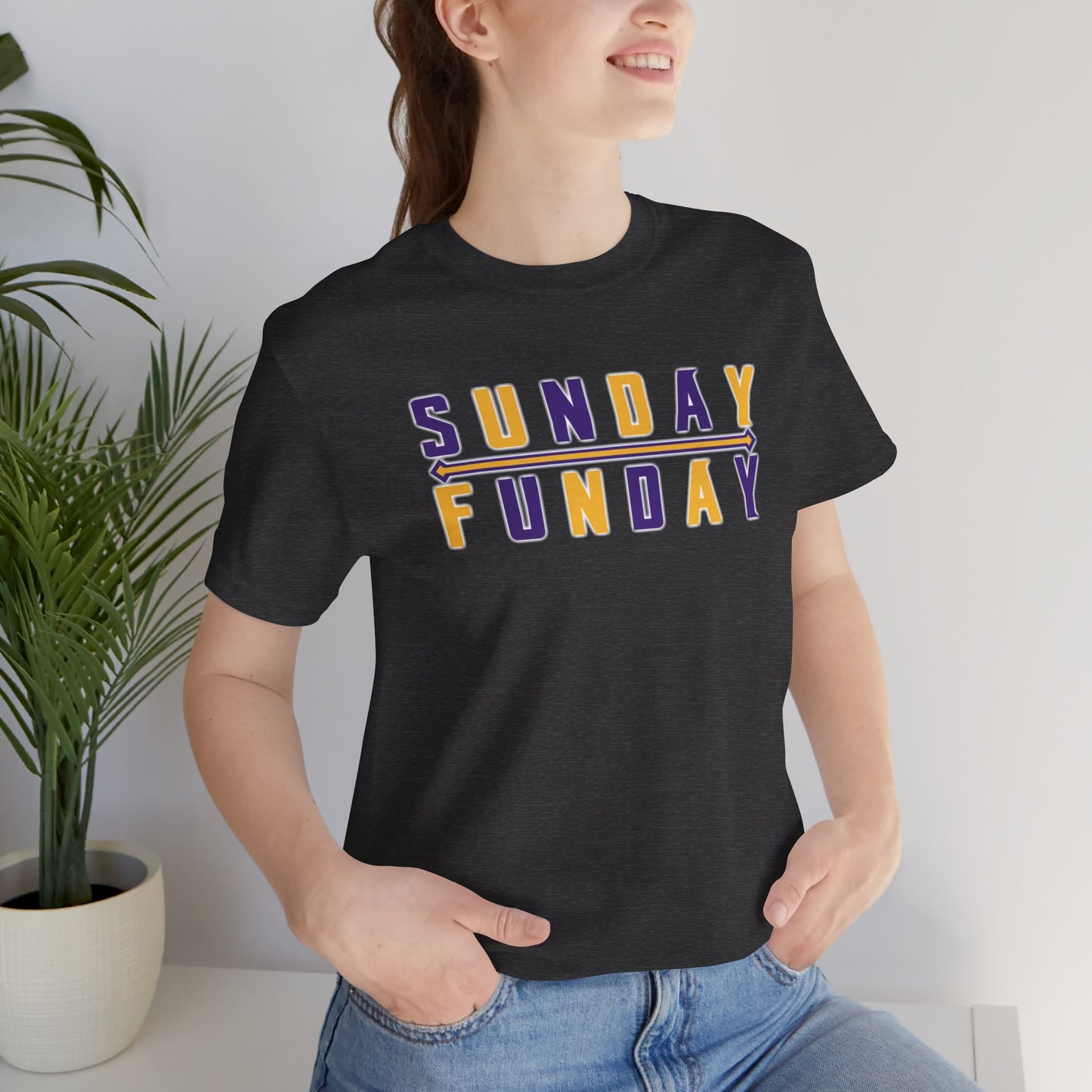 Unisex Jersey Short Sleeve Tee - Sunday FUNday
