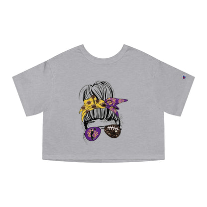 Women's Champion Heritage Cropped Top - Girlll!