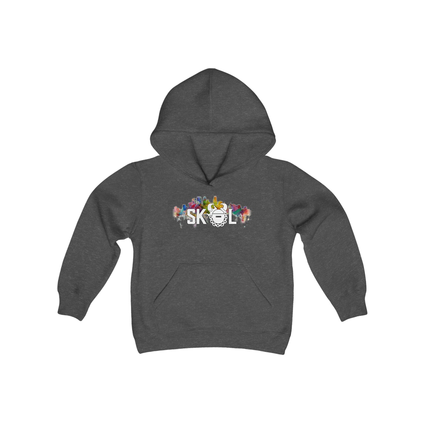 Youth Heavy Blend Hoodie - Skyline