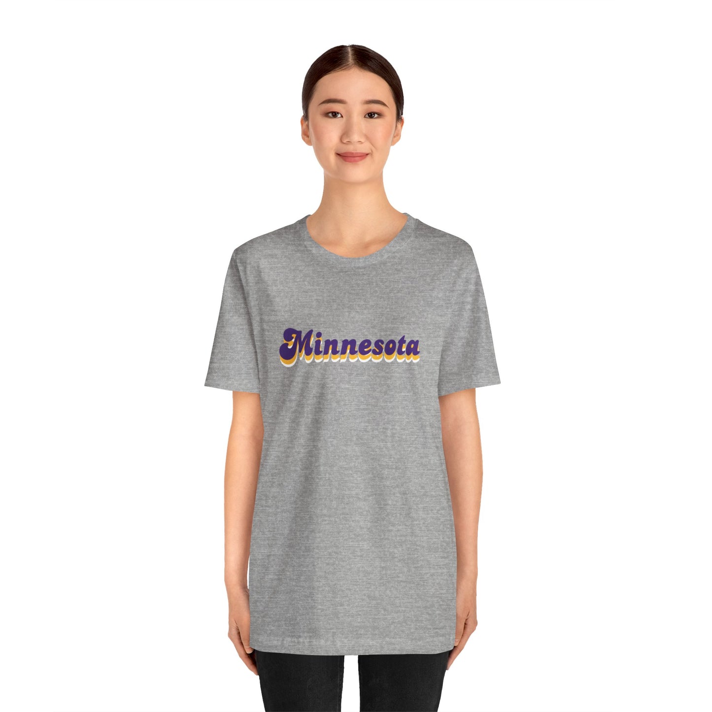 Unisex Jersey Short Sleeve Tee - Minnesota (Retro)