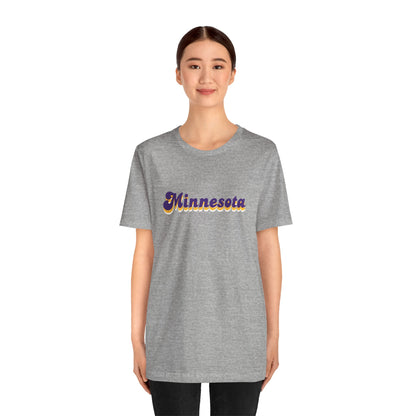 Unisex Jersey Short Sleeve Tee - Minnesota (Retro)