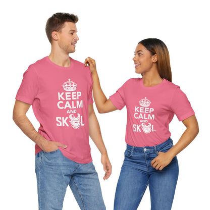 Unisex Jersey Short Sleeve Tee - Keep Calm