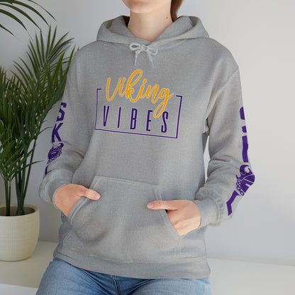 Unisex Heavy Blend™ Hooded Sweatshirt - Vibes + Original (Sleeves)
