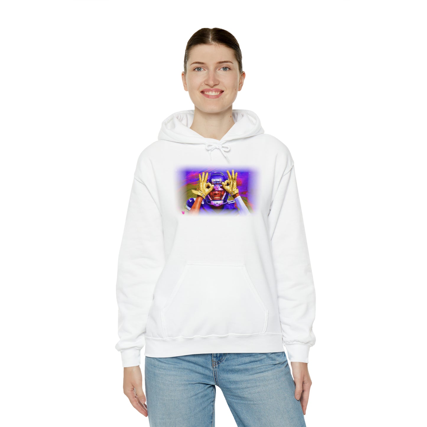 Unisex Heavy Blend™ Hoodie - Griddy (Color Blast)