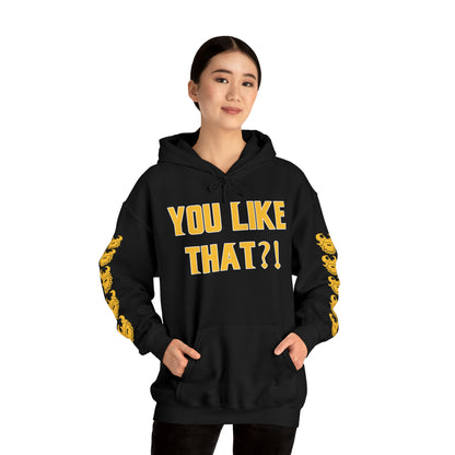 Unisex Heavy Blend™ Hooded Sweatshirt - YOU LIKE THAT?! + Game Day Helmet (Sleeves)